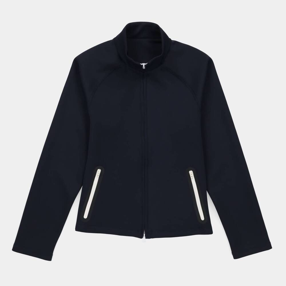 NEW TILLEY women's airloft full zip top in navy